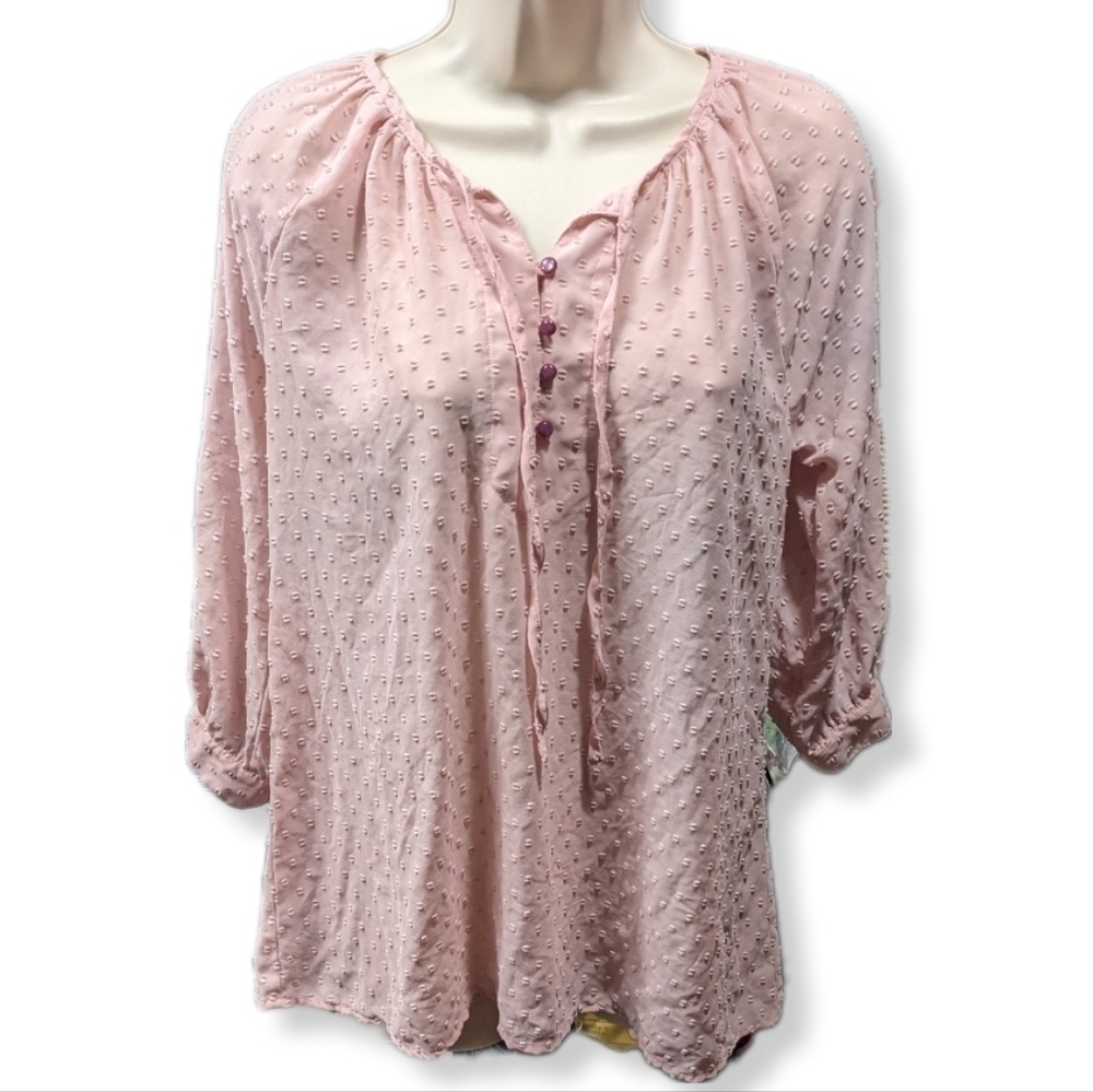 Matilda Jane Swiss Dot Popover Sz M